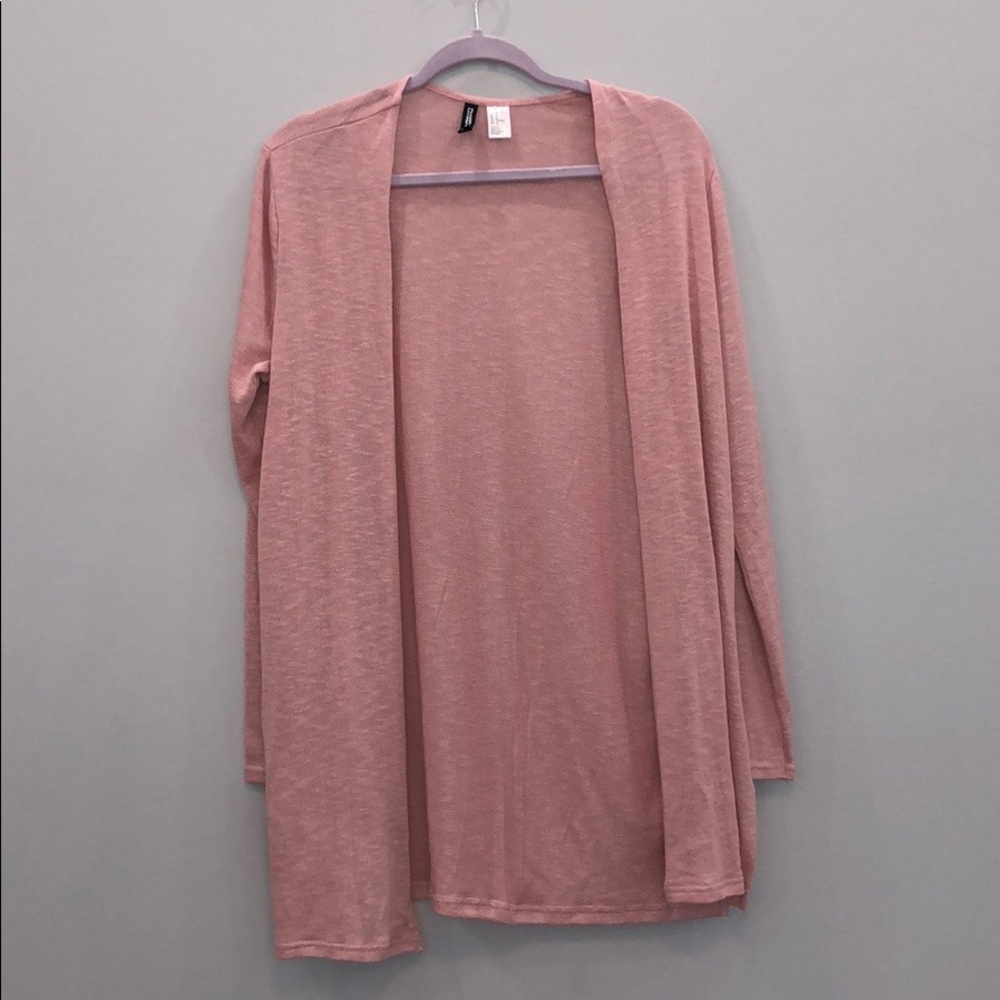 Light pink cardigan